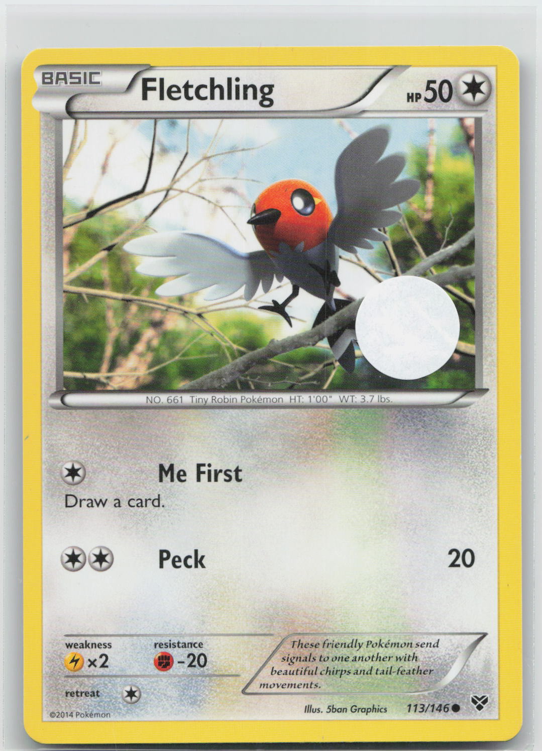 Fletchling - XY Base Set 113/146
