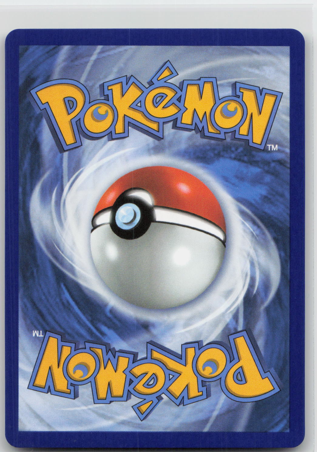 Back of card