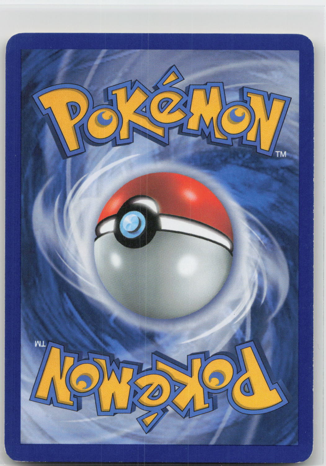 Back of card