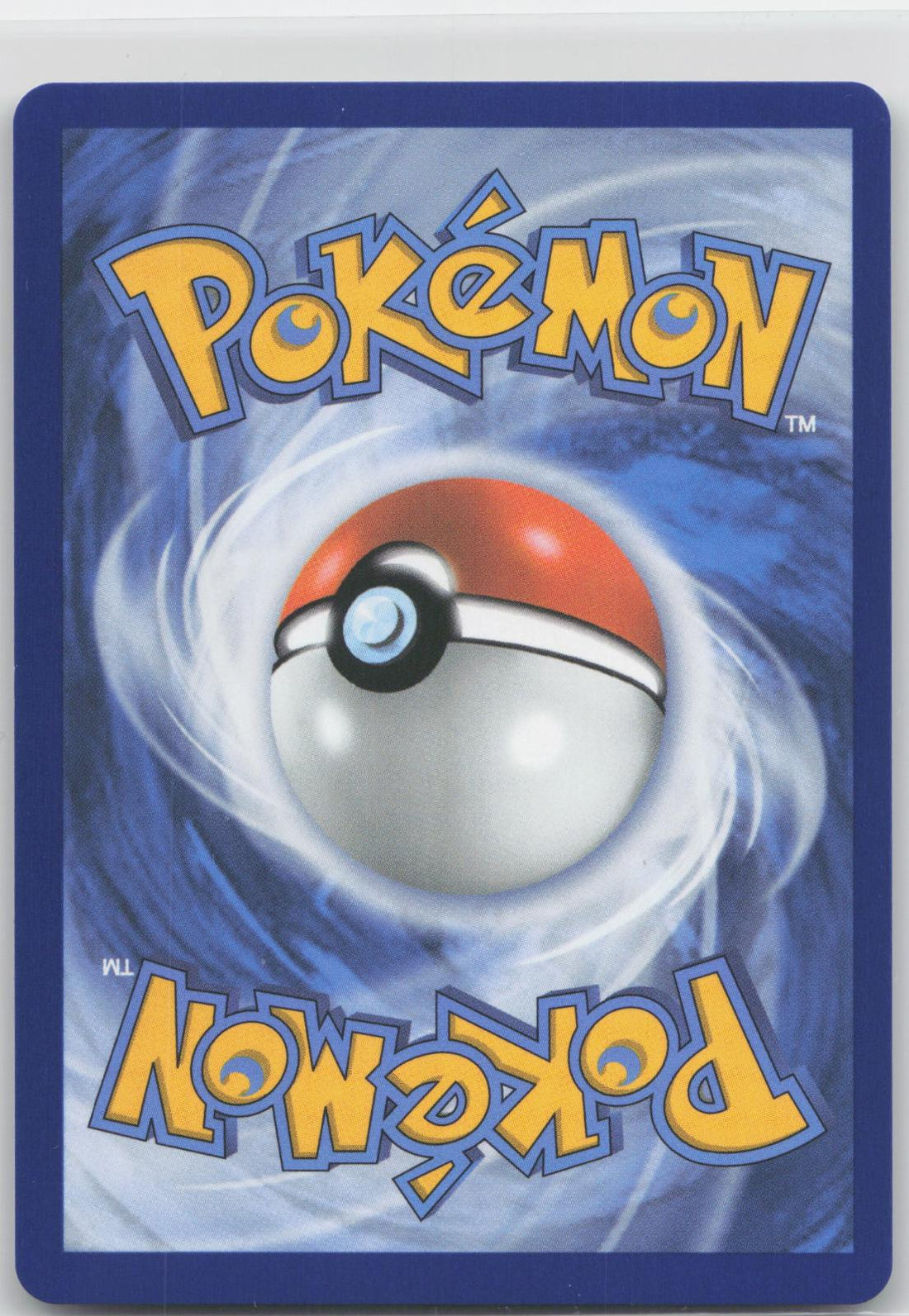 Back of card