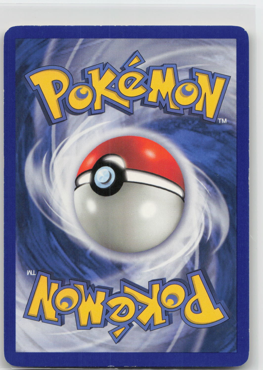 Back of card