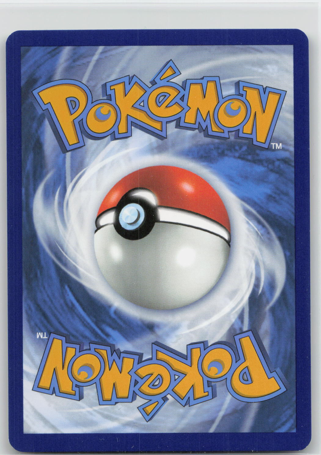Back of card