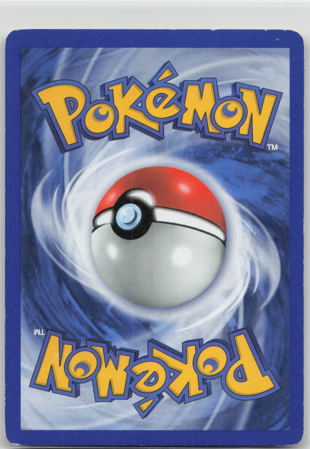 Back of card