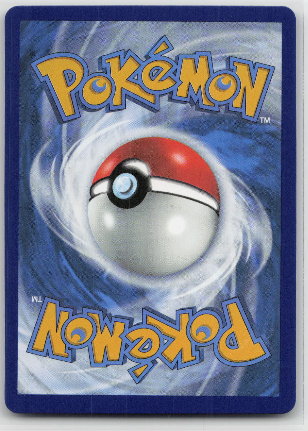 Back of card