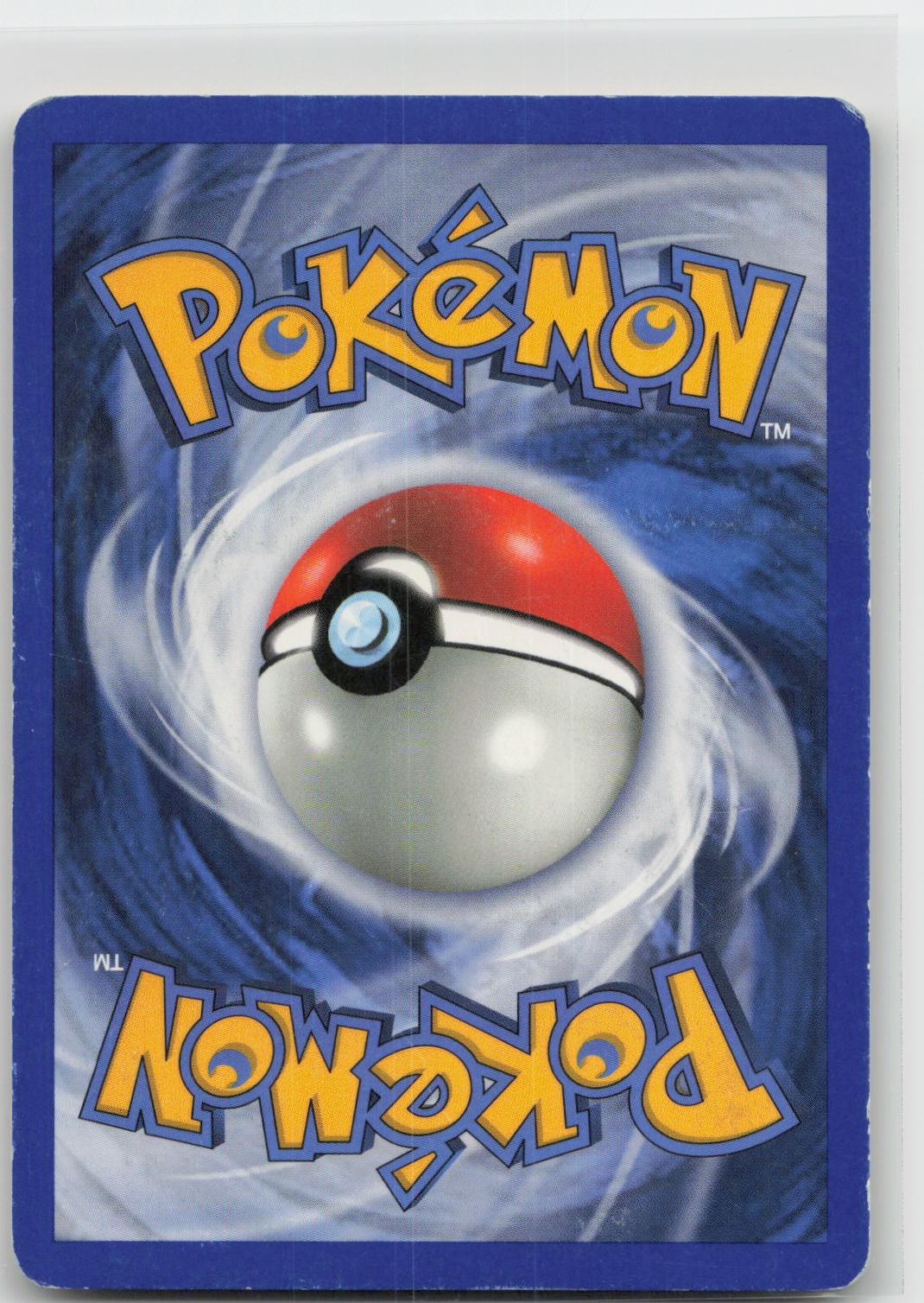 Back of card