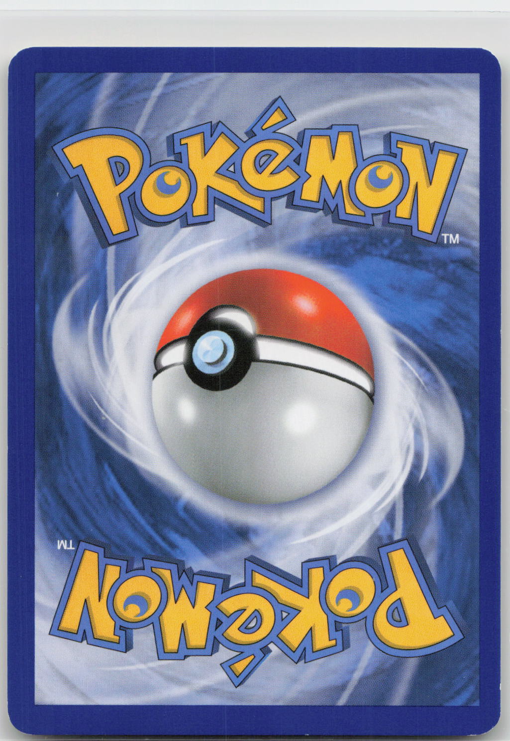 Back of card