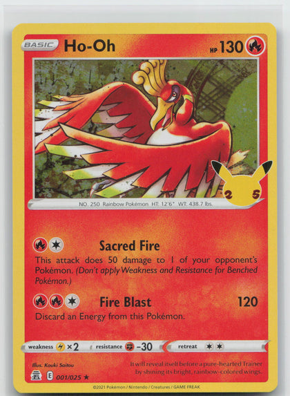 Ho-Oh - Celebrations 001/025