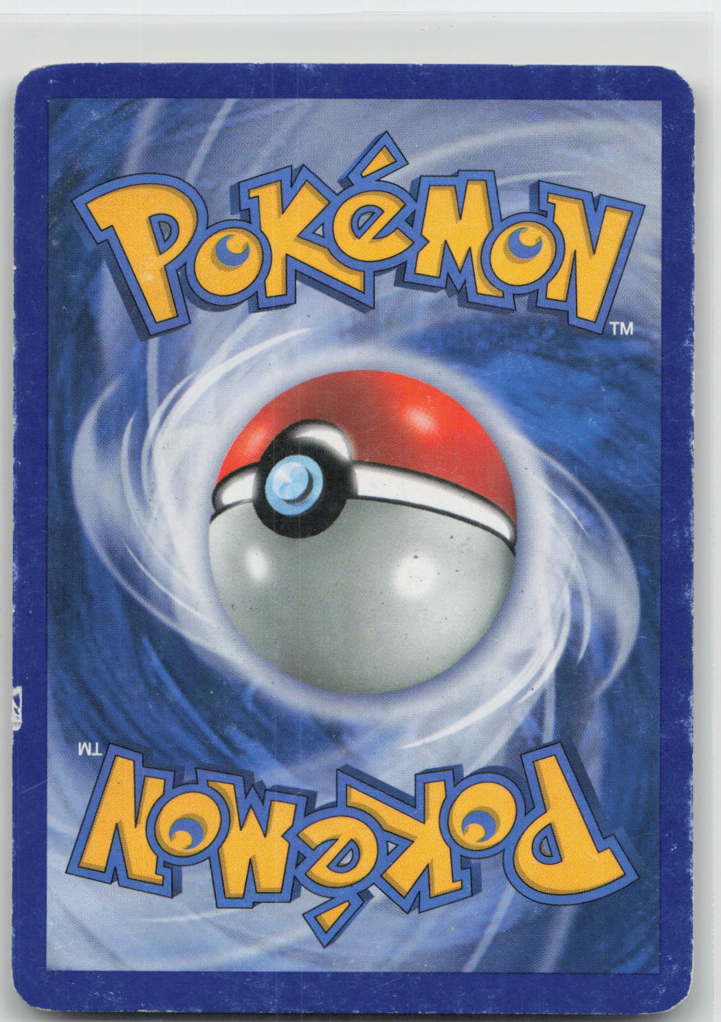 Back of card