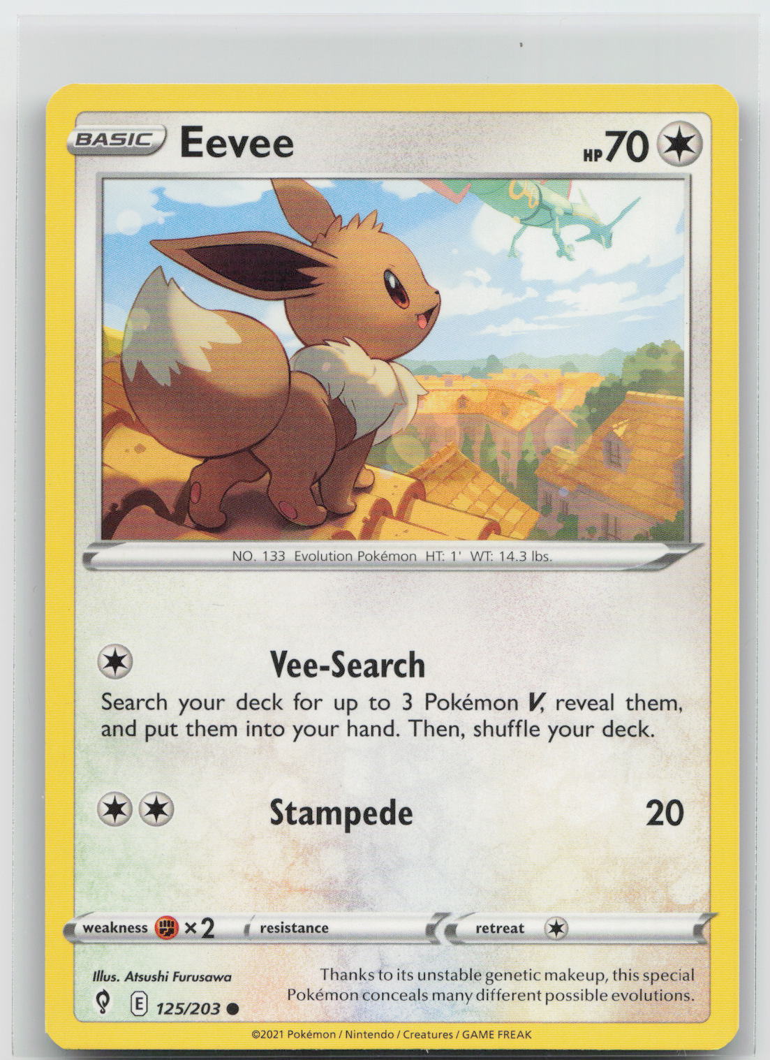 Eevee - Evolving Skies 125/203