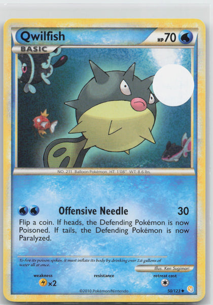 Qwilfish - HeartGold & SoulSilver 50/123
