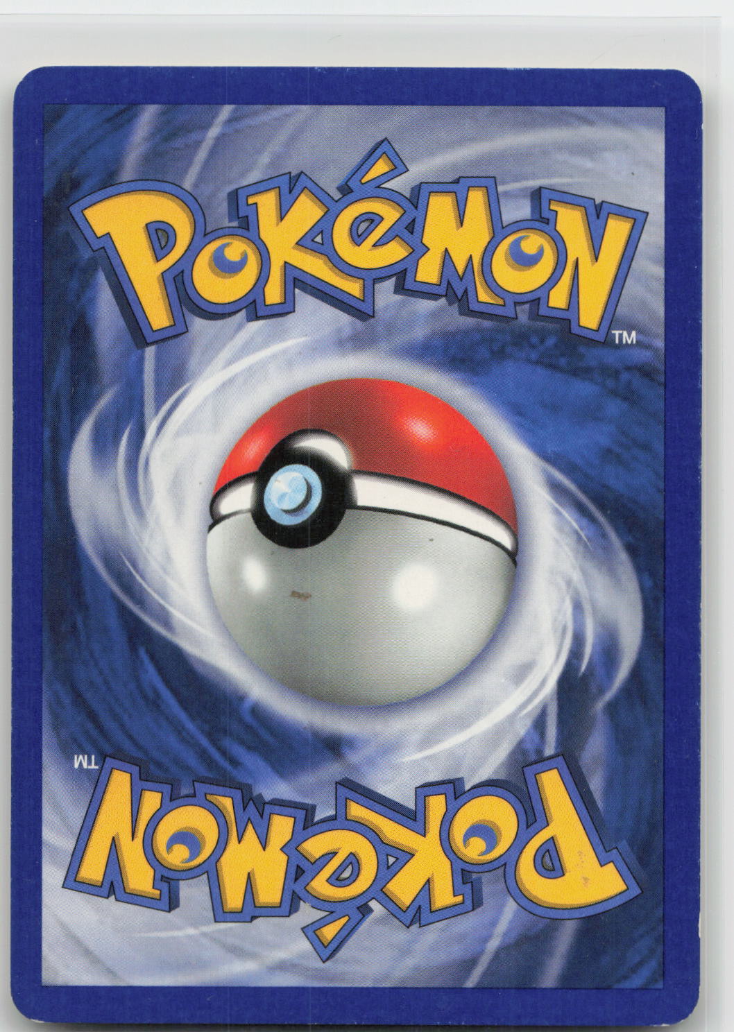 Back of card