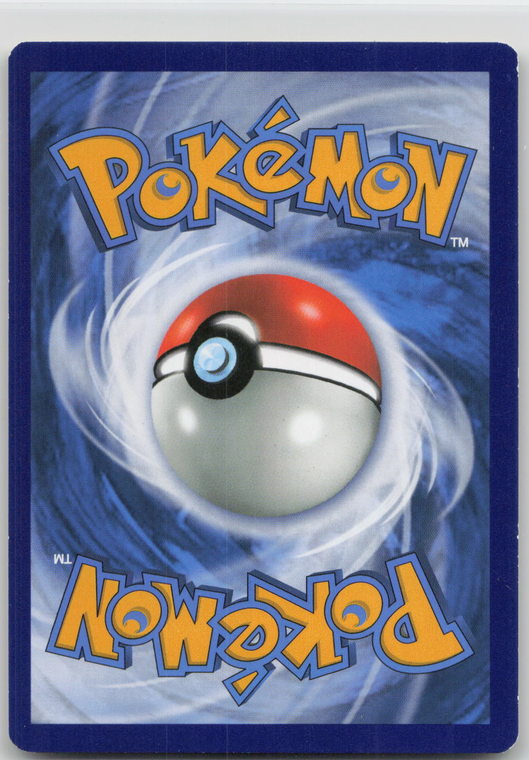 Back of card
