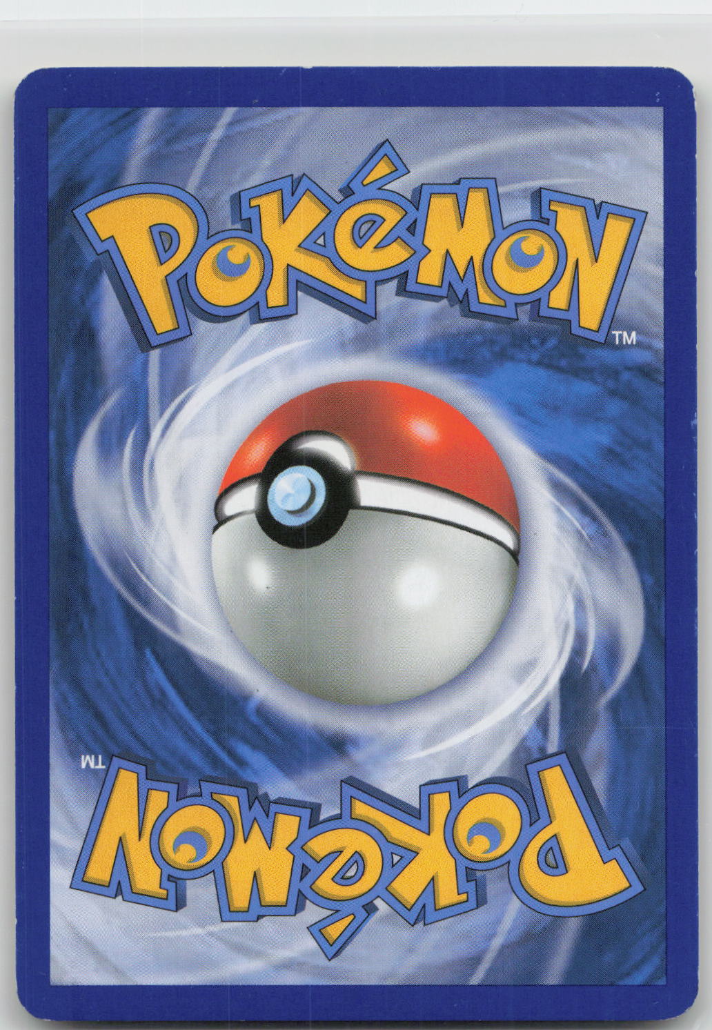 Back of card