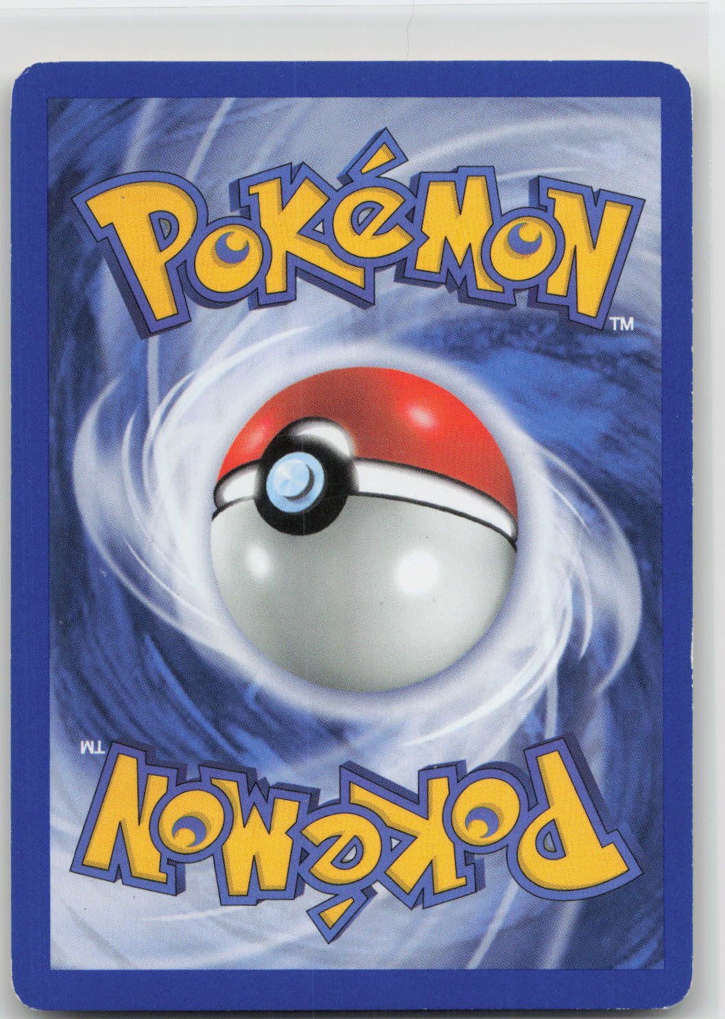 Back of card