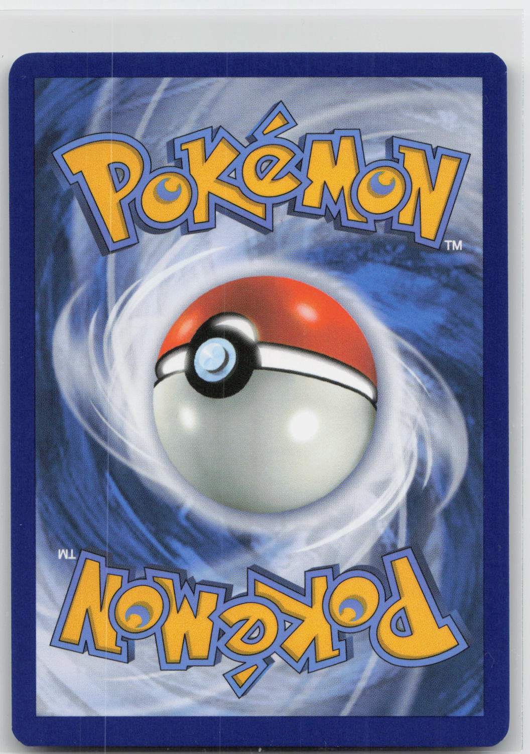 Back of card