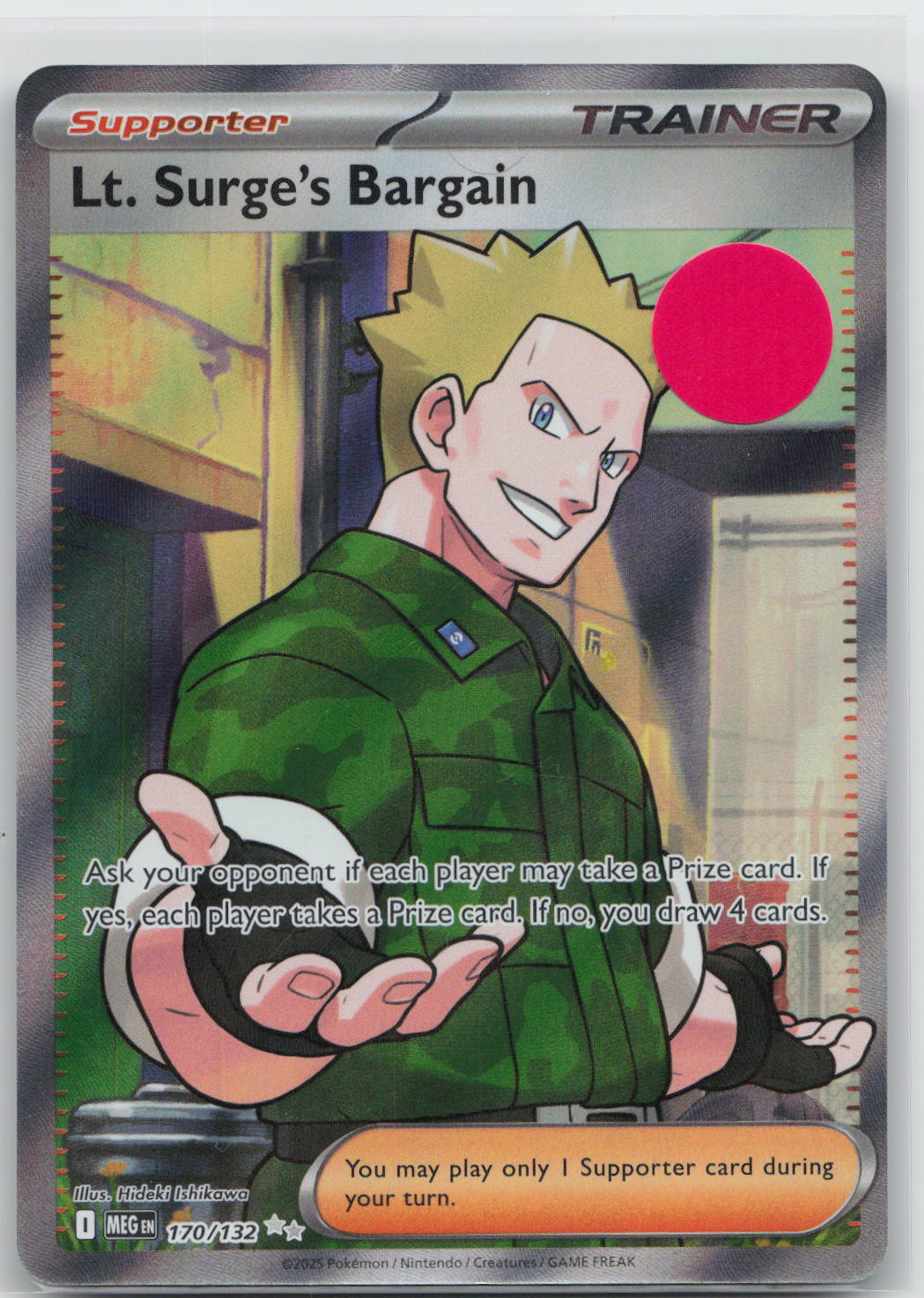 Lt. Surge's Bargain - Mega Evolution 170/132