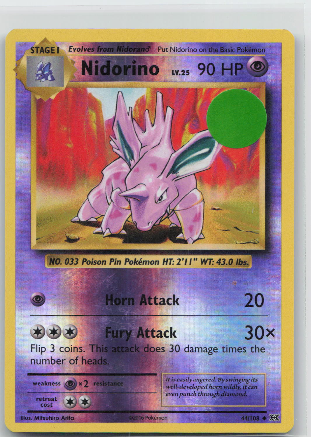 Nidorino - Evolutions 44/108