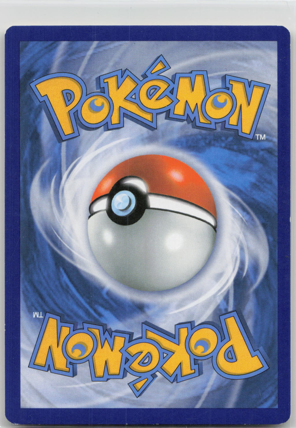 Back of card