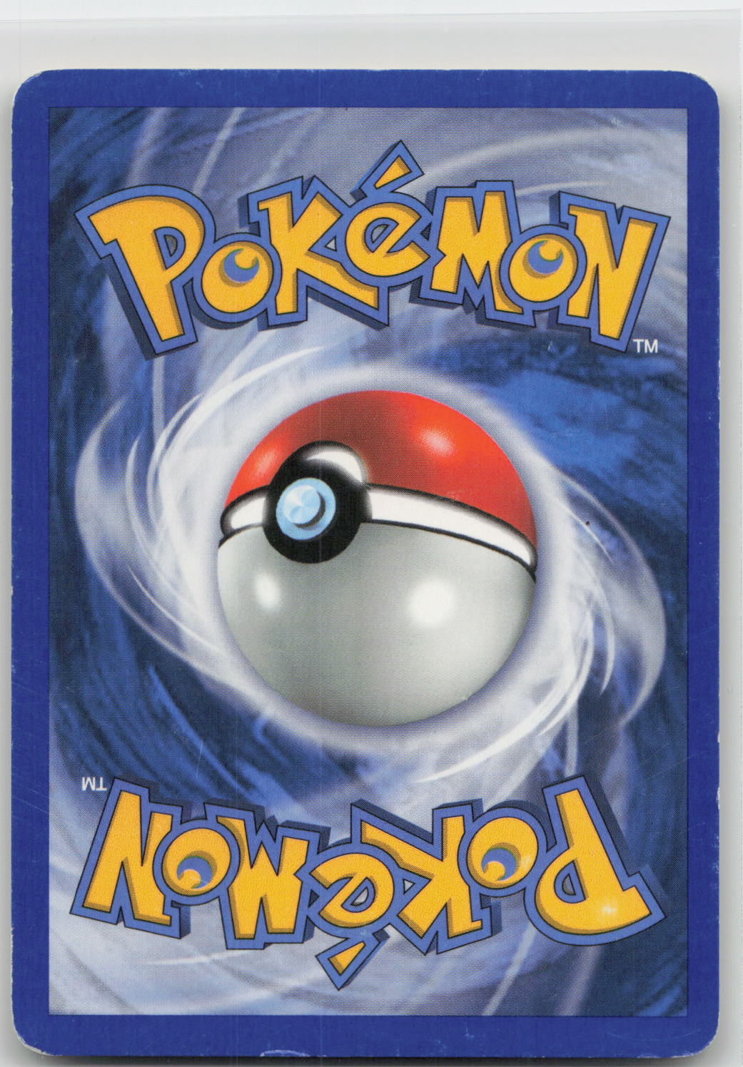 Back of card
