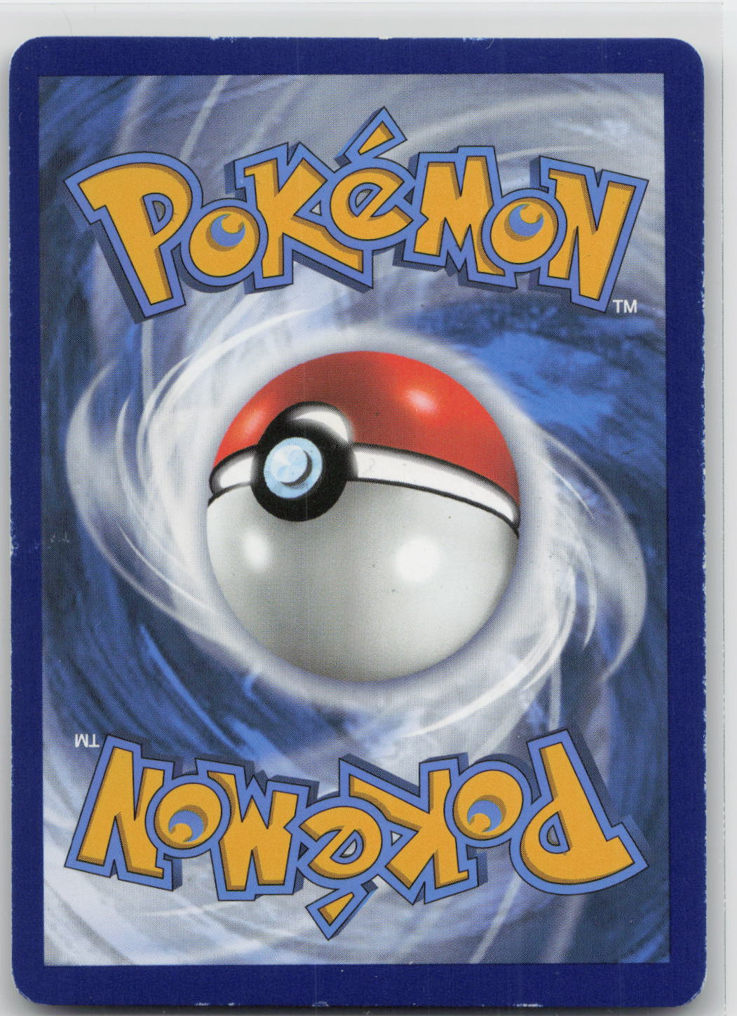 Back of card