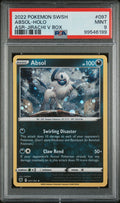 Absol Holo 097/189 Jirachi V Box Astral Radiance Pokemon PSA 9 front